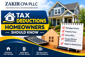 Tax Deductions Homeowners Should Know